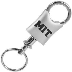 MIT Engineers Brushed Metal Valet Keychain