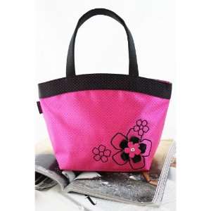  New Adorable Daisy Love Hot Pink Medium Tote Bag Beauty