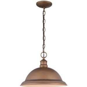  Minuteman Gold Bronze Ceiling Lamp