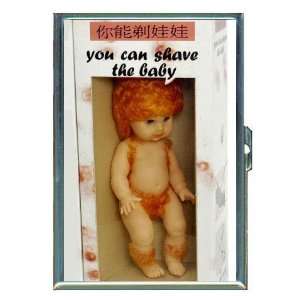 You Can Shave the Baby Doll ID Holder Cigarette Case or Wallet Made 