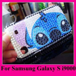Stitch Bling Hard Case Cover For Samsung Galaxy S i9000  