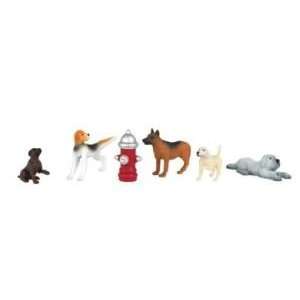 Bachmann 33108 Dogs w/Fire Hydrant (6) Toys & Games