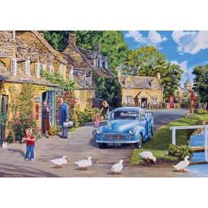  Gibsons The Milkmans Round Jigsaw Puzzle (4X500 Pieces 