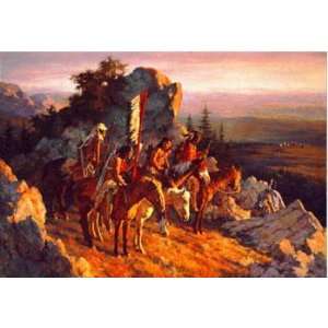  Howard Terpning   Gold Seekers to the Blackhills