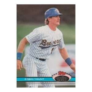  Robin Yount 1991 Topps Stadium Club Baseball (Milwaukee 