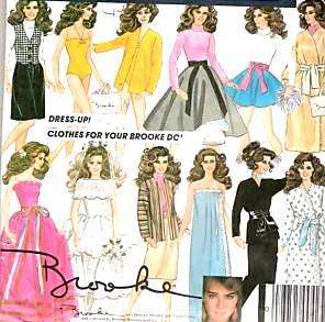 McCall’s 8727 Brooke Shields Barbie 11½” Doll Pattern  
