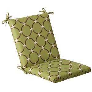  Outdoor Patio Furniture Mid Back Chair Cushion   Malibu 