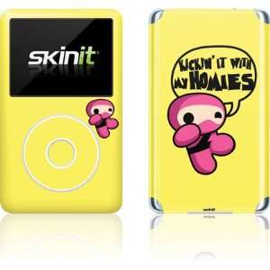  Pink Ninja Humor skin for iPod Classic (6th Gen) 80 