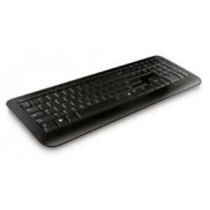  Microsoft 800 Keyboard   Wireless   RF   Black   USB 2.0 