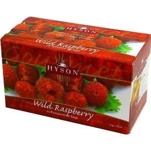 HYSON Filter Bag Tea, Wild Raspberry, 25 Count (Pack of 6)  