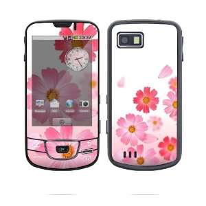  Samsung Galaxy (i7500) Decal Skin   Pink Daisy Everything 