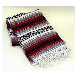   Mexican Saltillo Sarapes Throw Rugs Colorful Mexican Blankets Orange