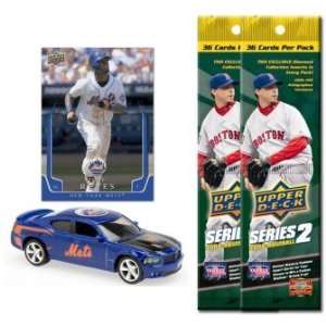   2008 UD MLB Dodge Charger w/Cards Mets Jose Reyes