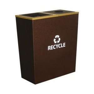   Indoor Outdoor Metal Steel Recycling Trash Receptacle