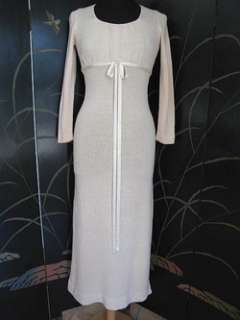 MOD 60s ADOLFO at SAKS 5th AVE KNIT GOWN DRESS~XS/S  