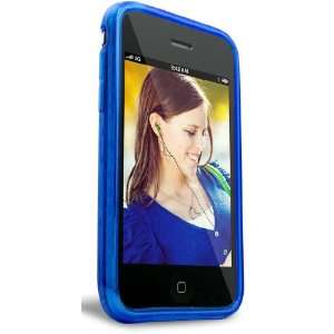  iFrogz iPhone Soft Gloss Casefor iPhone   Blue Cell 