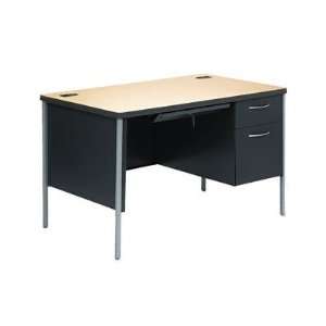    The HON Company Mentor Series Single Pedestal Desk