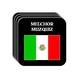  Mexico   MELCHOR MUZQUIZ Set of 4 Mini Mousepad Coasters 