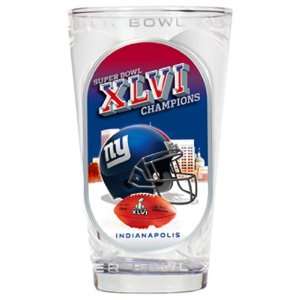  NFL New York Giants Super Bowl XLVI Champions 17oz. Hi Def 
