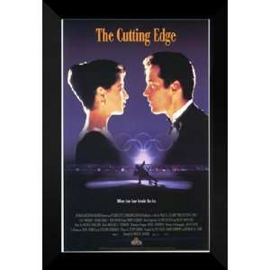  Cutting Edge 27x40 FRAMED Movie Poster   Style C   1992 