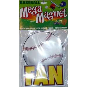  Baseball Mega Magnet Baseball Fan Auto Home Mega Magnet 