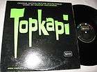 TOPKAPI Music by Manos Hadjidakis UNITED ARTIST 4118 Soundtrack LP