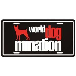  New  Toy Fox Terrier  World Dog   Mination  License 