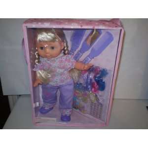   You and Me Doll Hair Accessory Fun Doll (Purple Outfit) Toys & Games