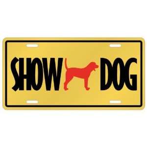 New  Bluetick Coonhound / Show Dog  License Plate Dog  