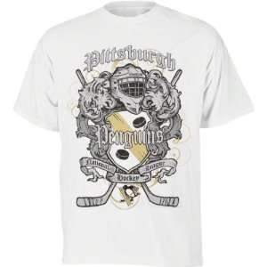  Pittsburgh Penguins Youth Rebel Crest T Shirt Sports 