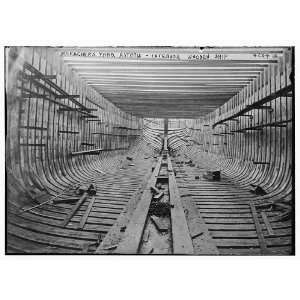  McEachern Yard,Astoria    interior   wooden ship