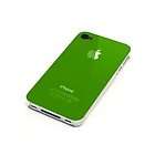 Green Apple Logo Air Jacket iPhone 4GS 4G Crystal Hard Case Cover 