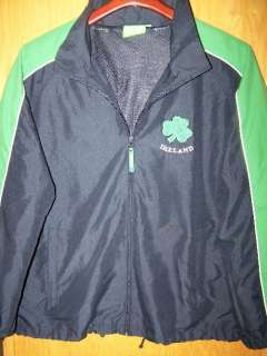 Ireland mens jacket windbreaker warmup Irish S  
