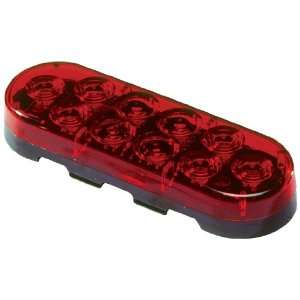  Innovative Lighting 260 4400 7 6 Red Oval LED Stop/Tail 