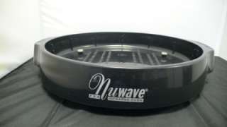 NUWAVE OVEN PRO REPLACEMENT BASE ONLY BLACK & SILVER  