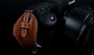This camera hand strap is made with genuine soft Italy leather.
