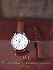 IWC s/steel Buckle Clasp and Brown Alligator Band Strap 20 mm New