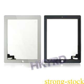 Hot iPad 2 2nd Touch screen glass digitizer Part White  