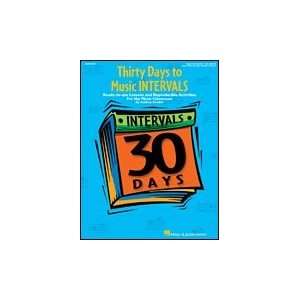  Hal Leonard Thirty Days to Music Intervals Toys & Games