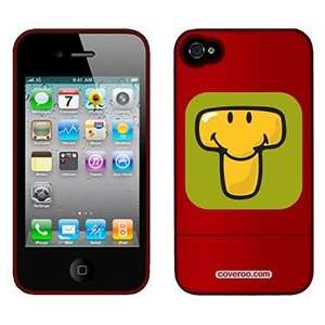 Smiley World Monogram T on Verizon iPhone 4 Case by 