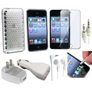com 7 ACCESSORY CASE CHARGER BUNDLE Compatible With iPod® I touch 4G 