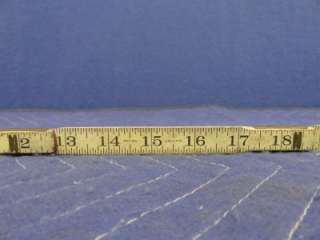 Vintage 24 Folding Wooden Ruler I63  