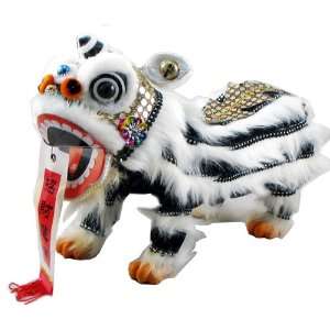  Chinese Dragon Marionette White Puppet