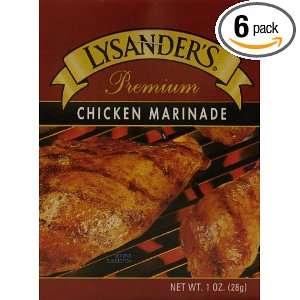 Lysanders Premium Marinade, Chicken Grocery & Gourmet Food