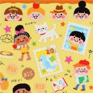  cute sticker schoolchildren Japan kawaii Toys & Games