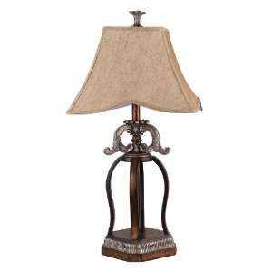  Victoria Table Lamp in Marbleized Luster