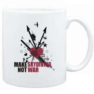  New  Make Skydiving Not War  Mug Sports