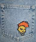 WOMENS JNCO JEANS GIRLIE STUFF RAZOR SZ 7 X 32 L #2457