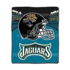 Jacksonville Jaguars NFL Micro Raschel Throw (Stadium Series) (50x60 