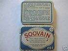 10 SOOVAIN ASPIRIN TINS WHOLESALE LOT 1938 1940s